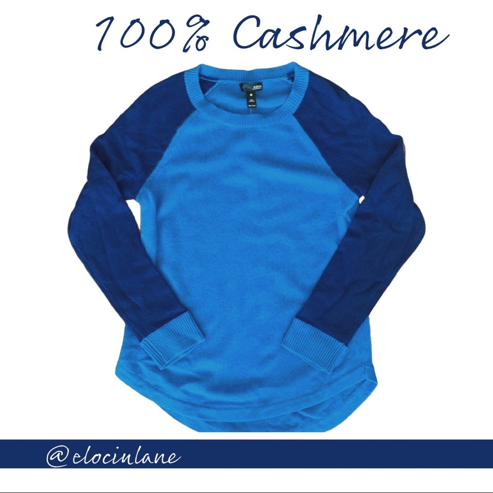 100% Cashmere Sweater / Blue